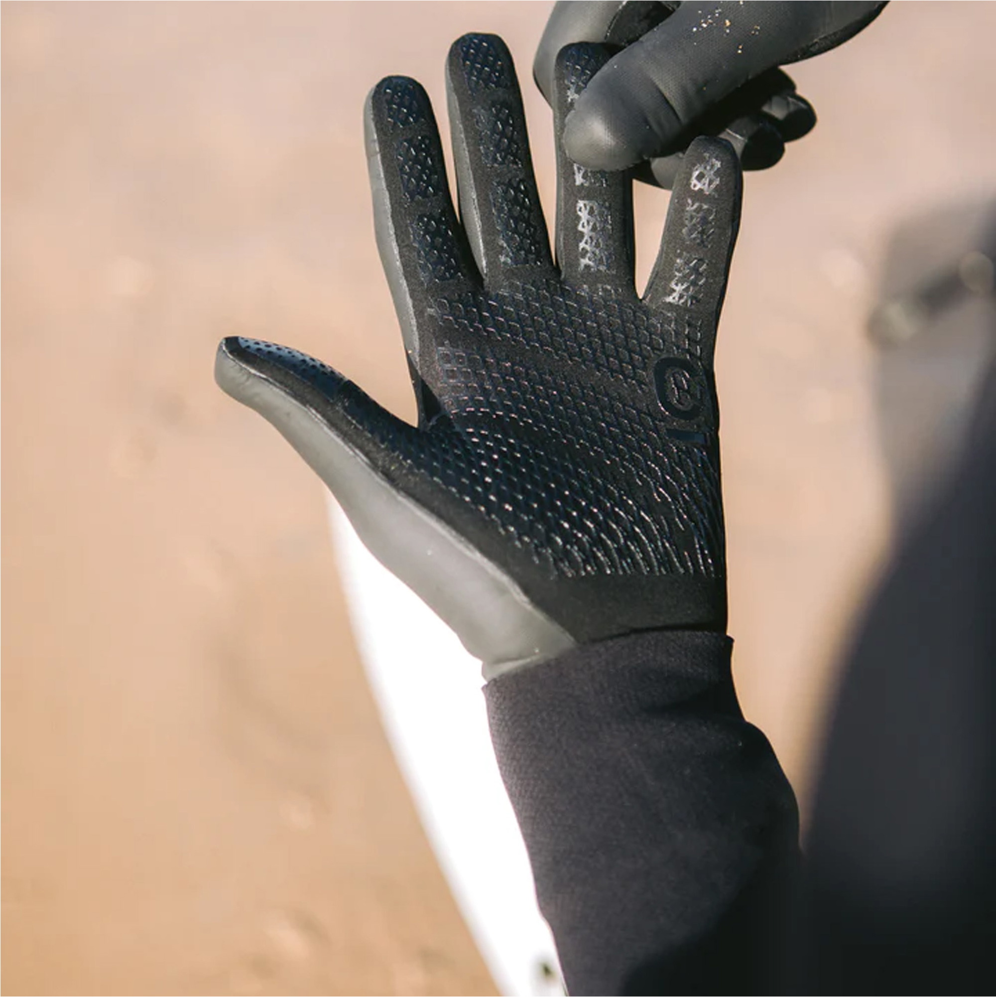 2026 C-Skins Session 3mm Luvas De Neoprene C-GLSE3 - Black